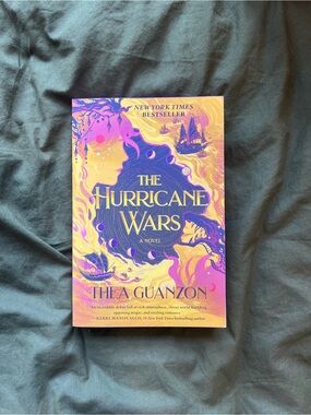 The Hurricane Wars by - Purple & Gold Sprayed Edges